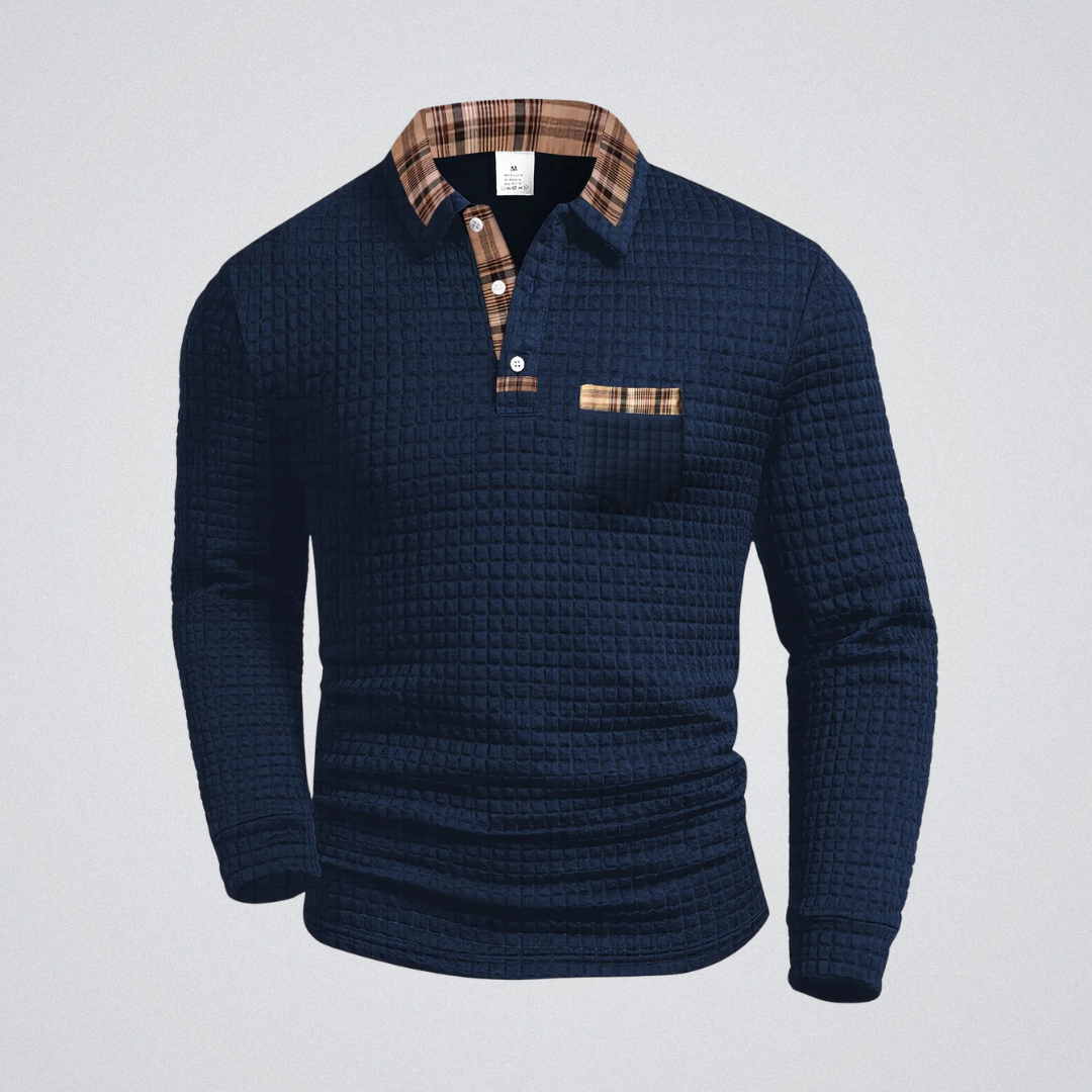 Polo de cuadros