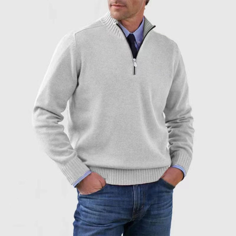 Howard | Suéter con cremallera: calidez clásica y elegancia moderna