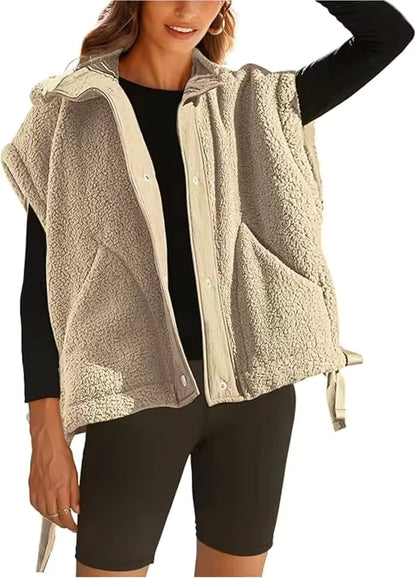Chaleco Sherpa™ Abrigo sin mangas mujer