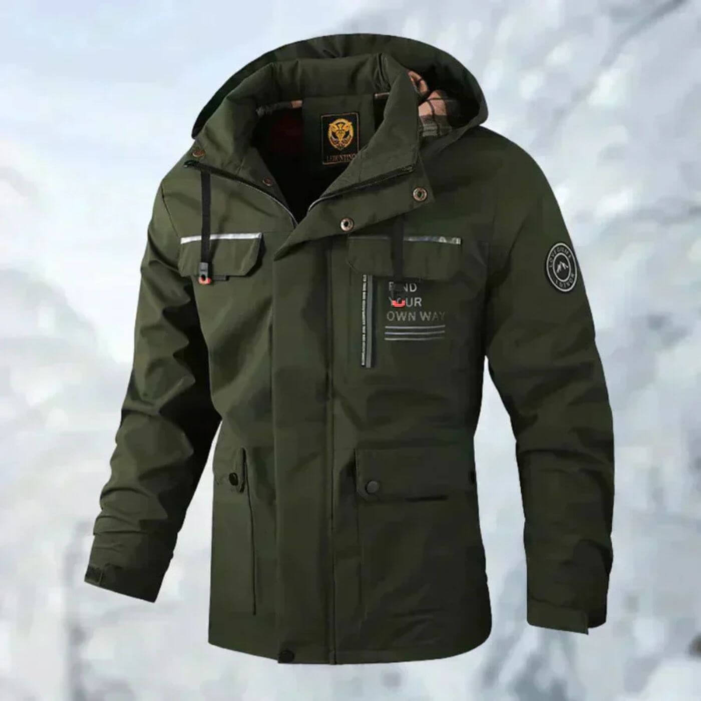 Chaqueta impermeable para exteriores