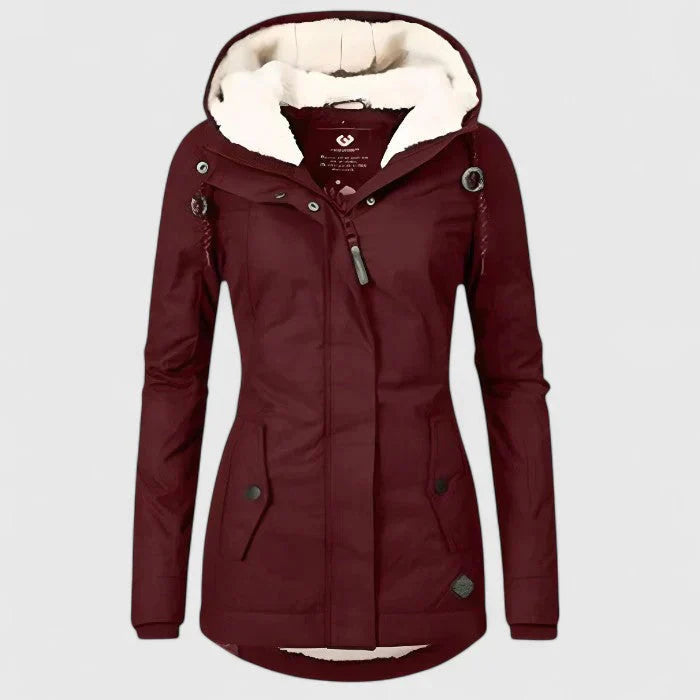 Seravia - Chaqueta impermeable con estilo
