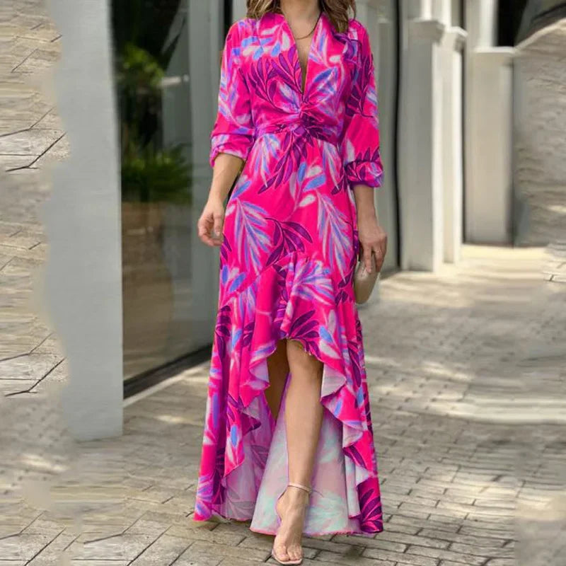 VESTIDO DELLA™ VESTIDO LARGO VERANIEGO