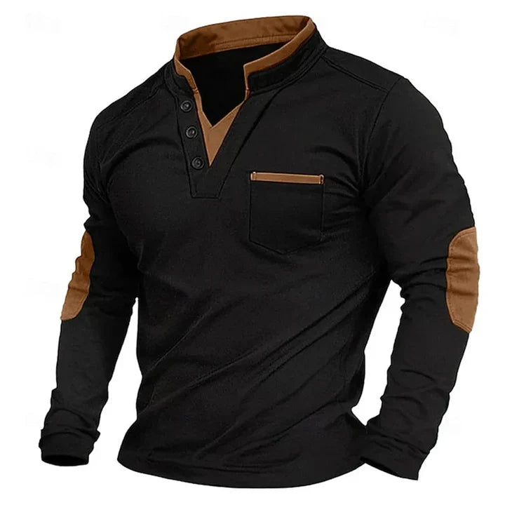 Riccardo | Sudadera con cuello en V para hombre