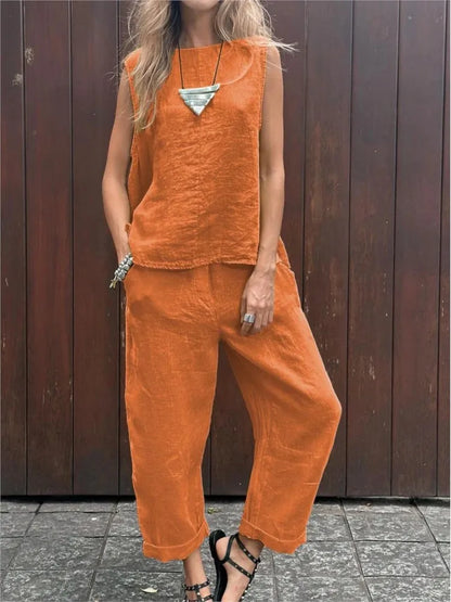 CONJUNTO SANDRA™ TRAJE PRIMAVERA/VERANO MUJER 2024
