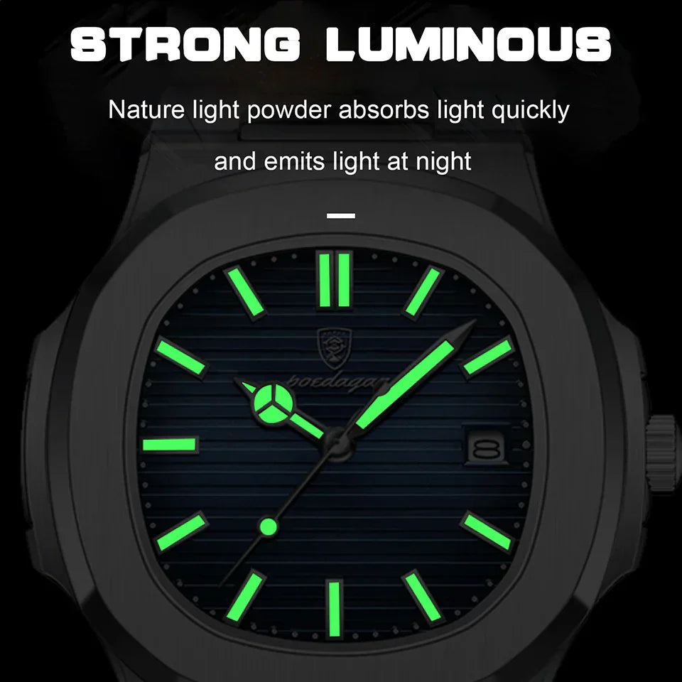 ECLIPSE® Reloj minimalista cuarzo de lujo