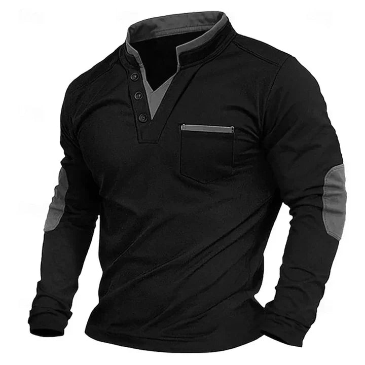 Riccardo | Sudadera con cuello en V para hombre