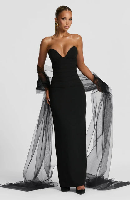 Vestido largo Lindsey